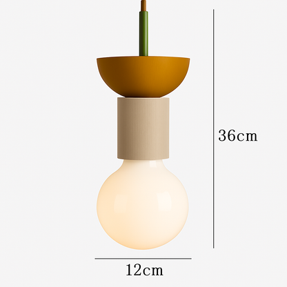 Couleur nordique bois suspension LED lumière cuisine suspension lampe Restaurant plafond lustre Luminaire chambre maison déco Luminaire