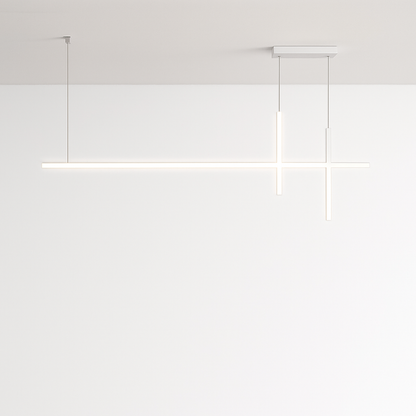 Lustre Led minimaliste moderne dimmable noir pour Table salle à manger cuisine Bar Suspension éclairage Suspension Design Lustre