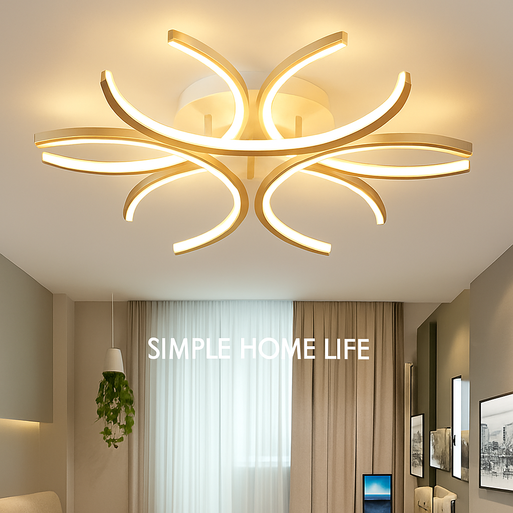 plafonnier led au design moderne pour une décoration intérieure idéale
