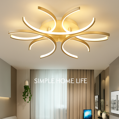 plafonnier led au design moderne pour une décoration intérieure idéale