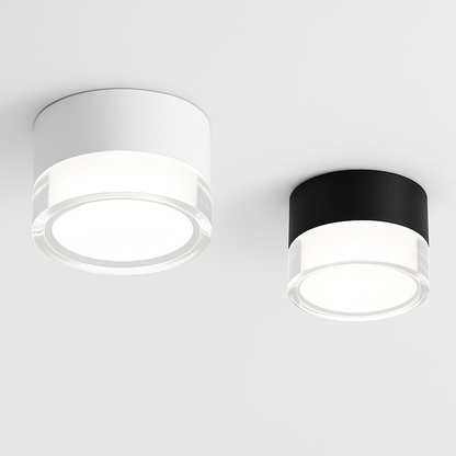 plafonnier led dimmable nordique montage surface design moderne
