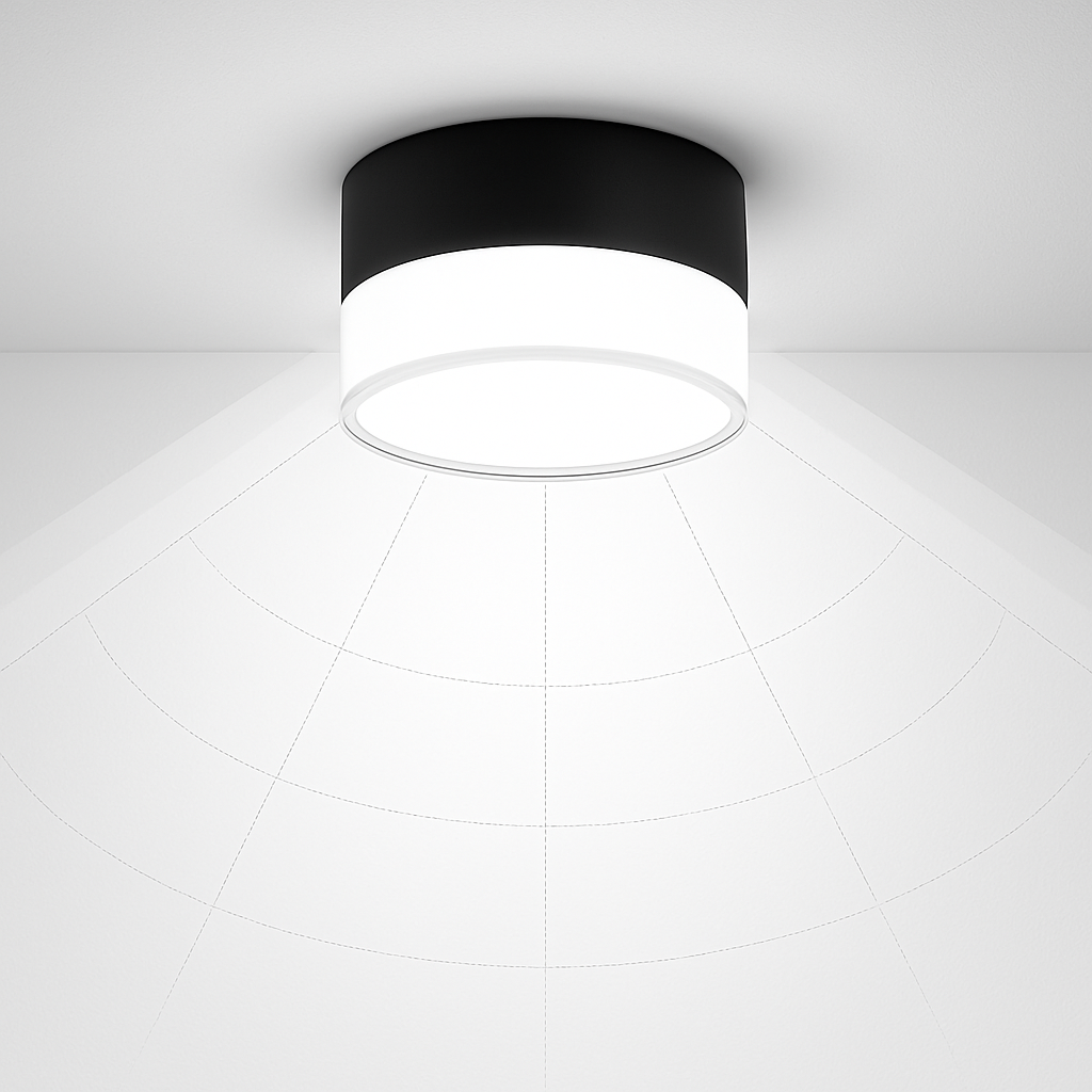 plafonnier led dimmable nordique montage surface design moderne