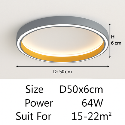 Plafonnier Led nordique moderne pour salon