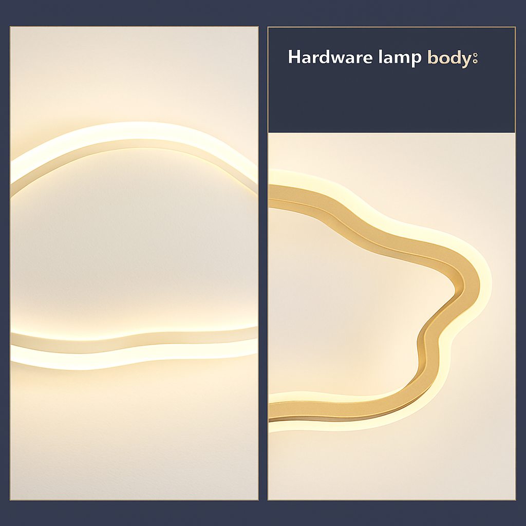 plafonnier led nordique pour décoration intérieure moderne