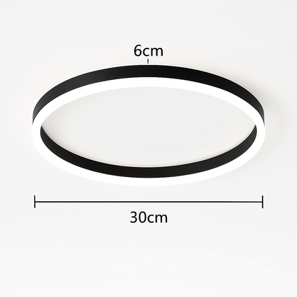 plafonnier led rond moderne pour éclairage varié