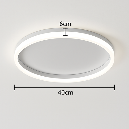 plafonnier led rond moderne pour éclairage varié