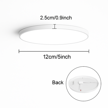 plafonnier led rond moderne pour éclairage varié