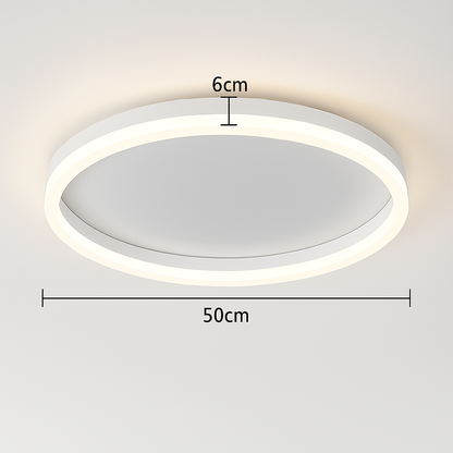 plafonnier led rond moderne pour éclairage varié
