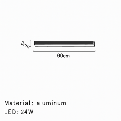 plafonnier led suspendu design minimaliste