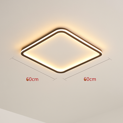 plafonnier led ultra-mince design moderne intensité réglable luminaire décoratif
