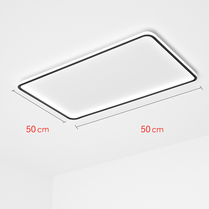 plafonnier led ultra-mince design moderne intensité réglable luminaire décoratif