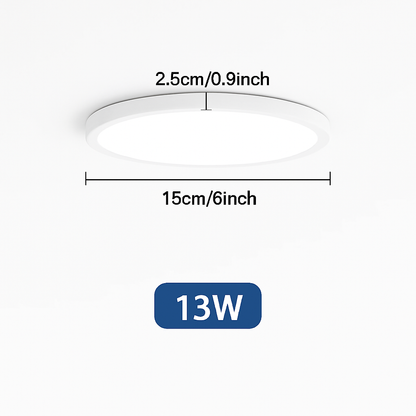 plafonnier led ultra mince rond carré pour lumières