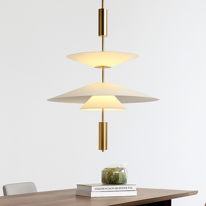 plafonnier moderne à leds design pour décoration intérieure