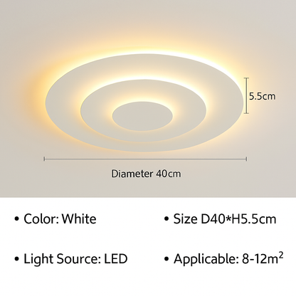 Plafonnier moderne à LEDs pour salon salle à manger chambre enfants salle d'étude allée décor à la maison