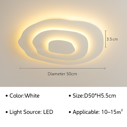 Plafonnier moderne à LEDs pour salon salle à manger chambre enfants salle d'étude allée décor à la maison