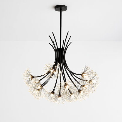plafonnier nordique post-moderne en forme de pissenlit décoratif d'intérieur