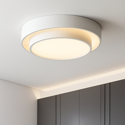 Plafonnier rond moderne led Art plafonnier Studio cuisine chambre allée balcon couloir blanc plafonnier design