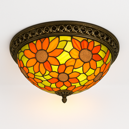 plafonnier vintage style art déco pour éclairage intérieur