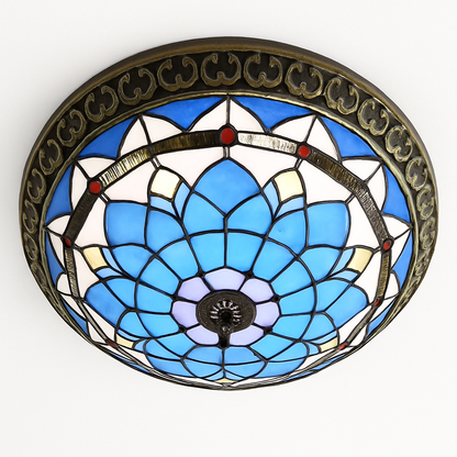 plafonnier vintage style art déco pour éclairage intérieur