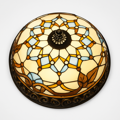 plafonnier vintage style art déco pour éclairage intérieur