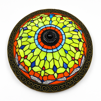plafonnier vintage style art déco pour éclairage intérieur