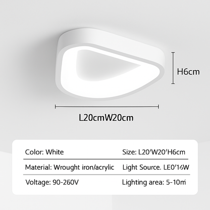 plafonniers led modernes pour décoration intérieure lumineuse