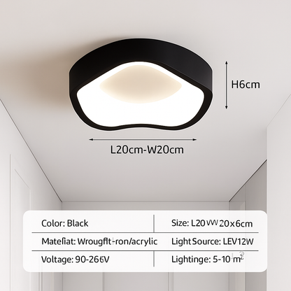 plafonniers led modernes pour décoration intérieure lumineuse
