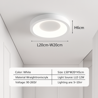 plafonniers led modernes pour décoration intérieure lumineuse