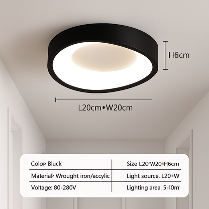 plafonniers led modernes pour décoration intérieure lumineuse