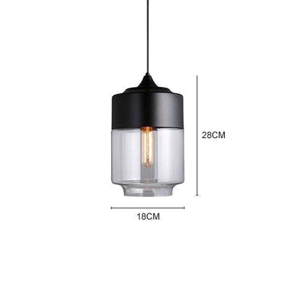 Suspension design en verre et métal moderne (plusieurs formes)