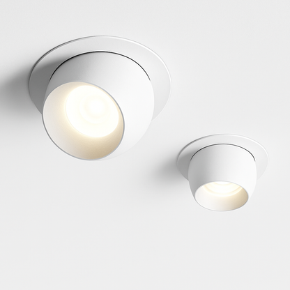 Projecteur Led encastré plafonnier Angle réglable Spot lumière COB 75mm ouverture 7W Foco réglable rotatif pour salon maison
