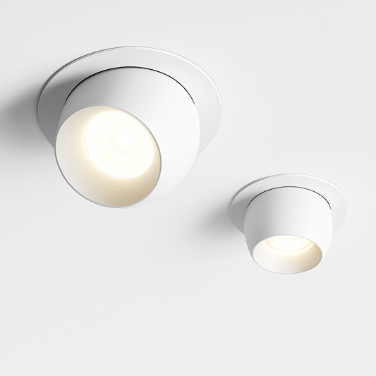 Projecteur Led encastré plafonnier Angle réglable Spot lumière COB 75mm ouverture 7W Foco réglable rotatif pour salon maison