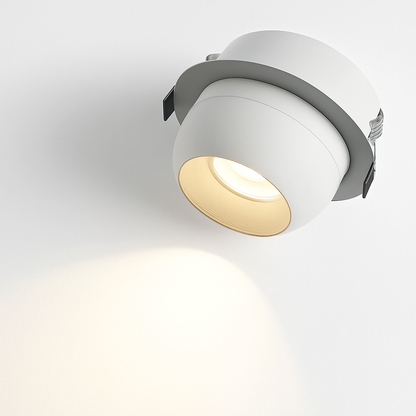Projecteur Led encastré plafonnier Angle réglable Spot lumière COB 75mm ouverture 7W Foco réglable rotatif pour salon maison