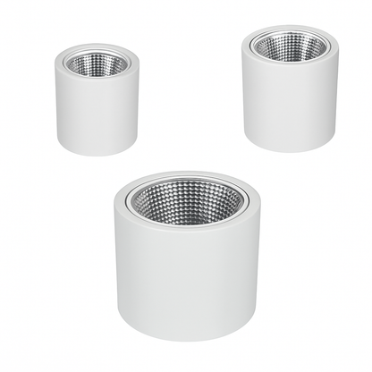 Spot Haute qualité rotatif LED Downlight COB monté en Surface plafonnier puce CREE 24W20W18W15W12W9W Spot réglable AC90-260V