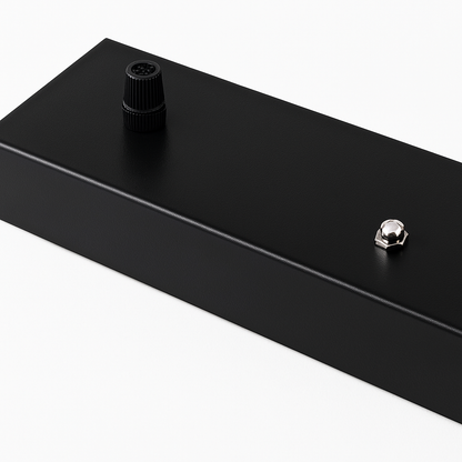 Support socle long suspension jusqu'à 5 trous (noir ou blanc)