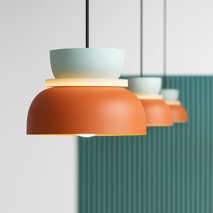 Suspension colorée de formes ludiques Makazon