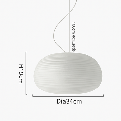 suspension design nordique en verre pour décoration intérieure