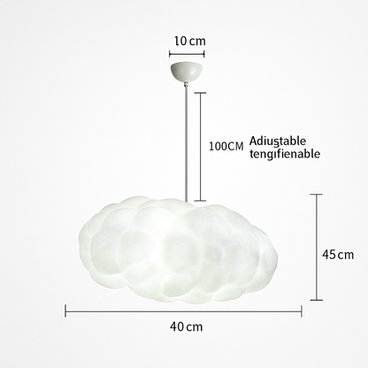 Suspension moderne LED en forme de nuage Kids