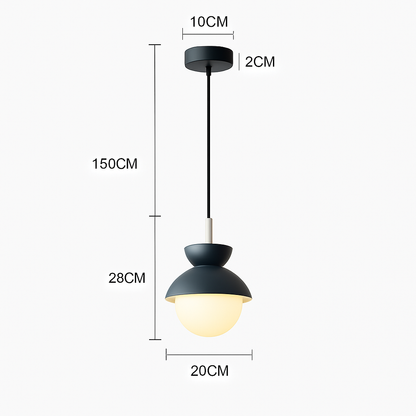 Suspension moderne nordique boule de verre luminaires suspendus suspension cuisine salle à manger chambre décor à la maison luminaire lustre