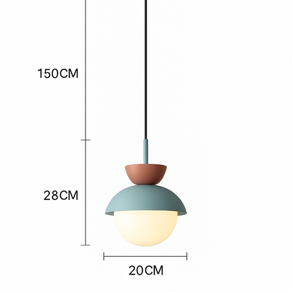 Suspension moderne nordique boule de verre luminaires suspendus suspension cuisine salle à manger chambre décor à la maison luminaire lustre