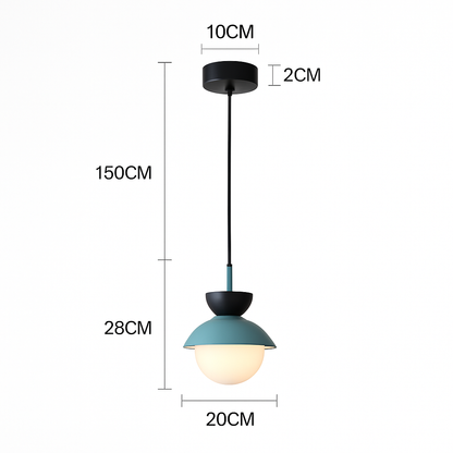 Suspension moderne nordique boule de verre luminaires suspendus suspension cuisine salle à manger chambre décor à la maison luminaire lustre